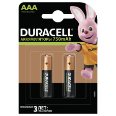 Акумулятор AAA "Duracell" 750 mAh 2шт/упак
