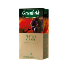 Чай трав'яний Festive Grape 2гр.х25шт, "Greenfield", пакет