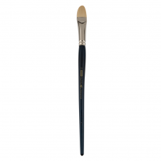 Пензлик синтетичний, Ocean 6974, овальний,№ 10, довга ручка, ART Line