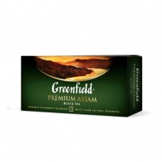 Чай чорний 2г*25*15, пакет, "Premium Assam", GREENFIELD