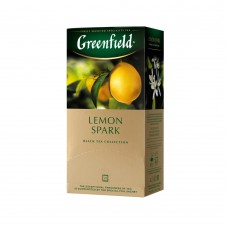 Чай чорний LEMON SPARK 1,5гх25шт., "Greenfield" , пакет