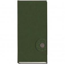 Книга алфавитная А4, 176лист., 135х285мм, баладек зеленый