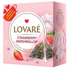 Чай зелений 2г*15, пакет, "Strawberry marshmallow", LOVARE