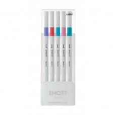 Лайнер uni EMOTT 0.4мм fine line, Candy Pop Color, 5 цветов