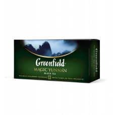 Чай чорний 2г*25*15, пакет, "Magic Yunnan", GREENFIELD