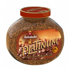 Кофе растворимый Ambassador Platinum, сткл.б. 95г*12