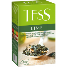 Чай зелений 90г, пакет, "Lime", TESS