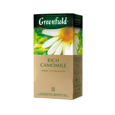 Чай трав'яний RICH CAMOMILE 1,5гх25шт., "Greenfield" , пакет