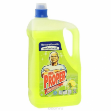 Средство жидкое для мытья пола "MR. PROPER" Universal, 5 л, лимон