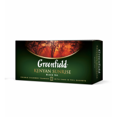 Чай чорний 2г*25*15, пакет, "Kenyan Sunrise", GREENFIELD