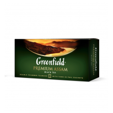 Чай чорний 2г*25*15, пакет, "Premium Assam", GREENFIELD