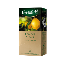 Чай черный LEMON SPARK 1,5гх25шт., "Greenfield" , пакет