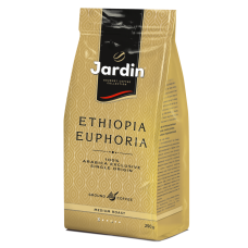 Кофе молотый JARDIN "Ethiopia Euphoria" сила вкуса "3" средняя обжарка 250 гр.